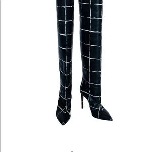 Balenciaga high thigh boots